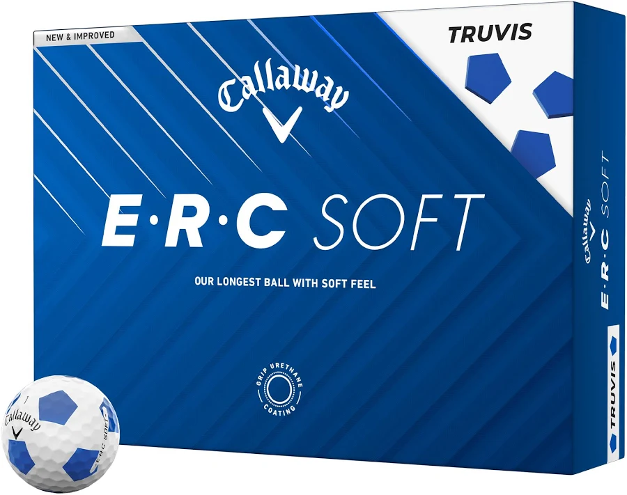 Callaway ERC Soft Truvis Blue golf balls at Penderbrook Golf Shop