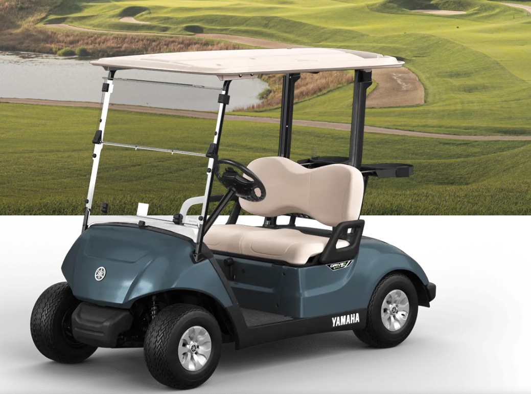Yamaha golf cart at Penderbrook Golf Club